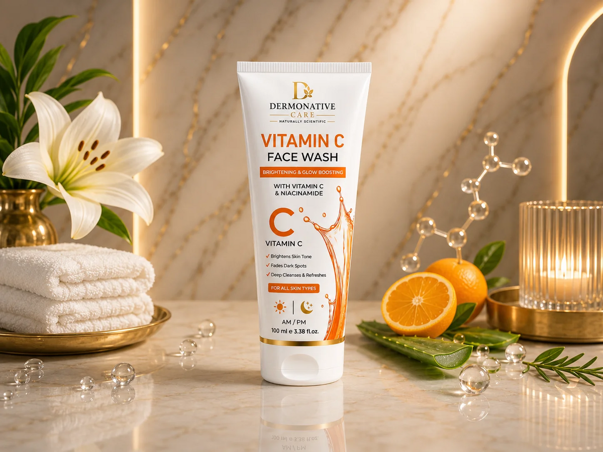 Dermonative Care Vitamin C Face Wash with Niacinamide - 100ml
